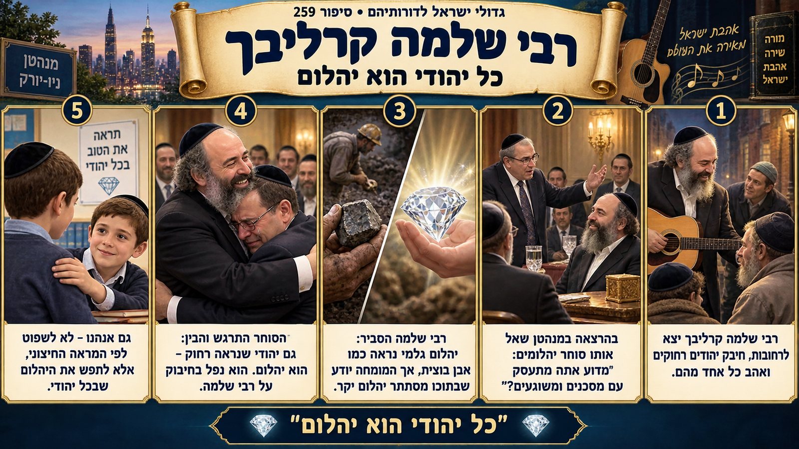 תמונת סיכום — אחרונים נוספים: רבי שלמה קרליבך
